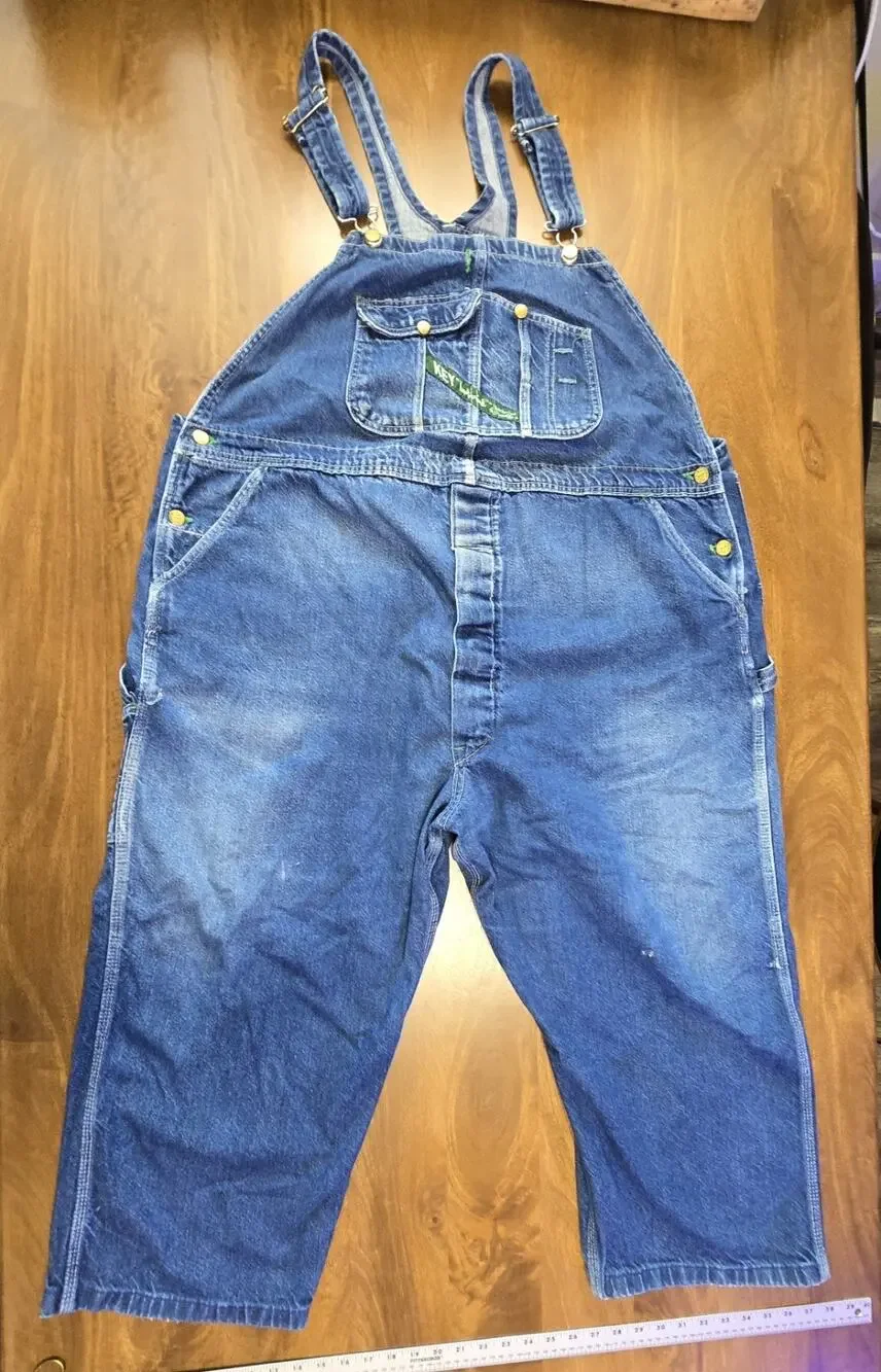 Vintage Key Imperial Overalls 48 X 36